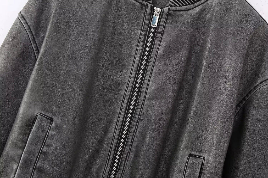 Veste Bomber Avec Finitions Côtelées Et Fermeture Zippée Pour Femmes | Idéal Pour Un Usage Quotidien