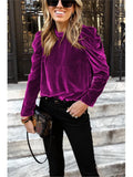 Pull À Manches Longues Avec Manches Bouffantes Pour Femme | Idéal Pour La Mi-Saison