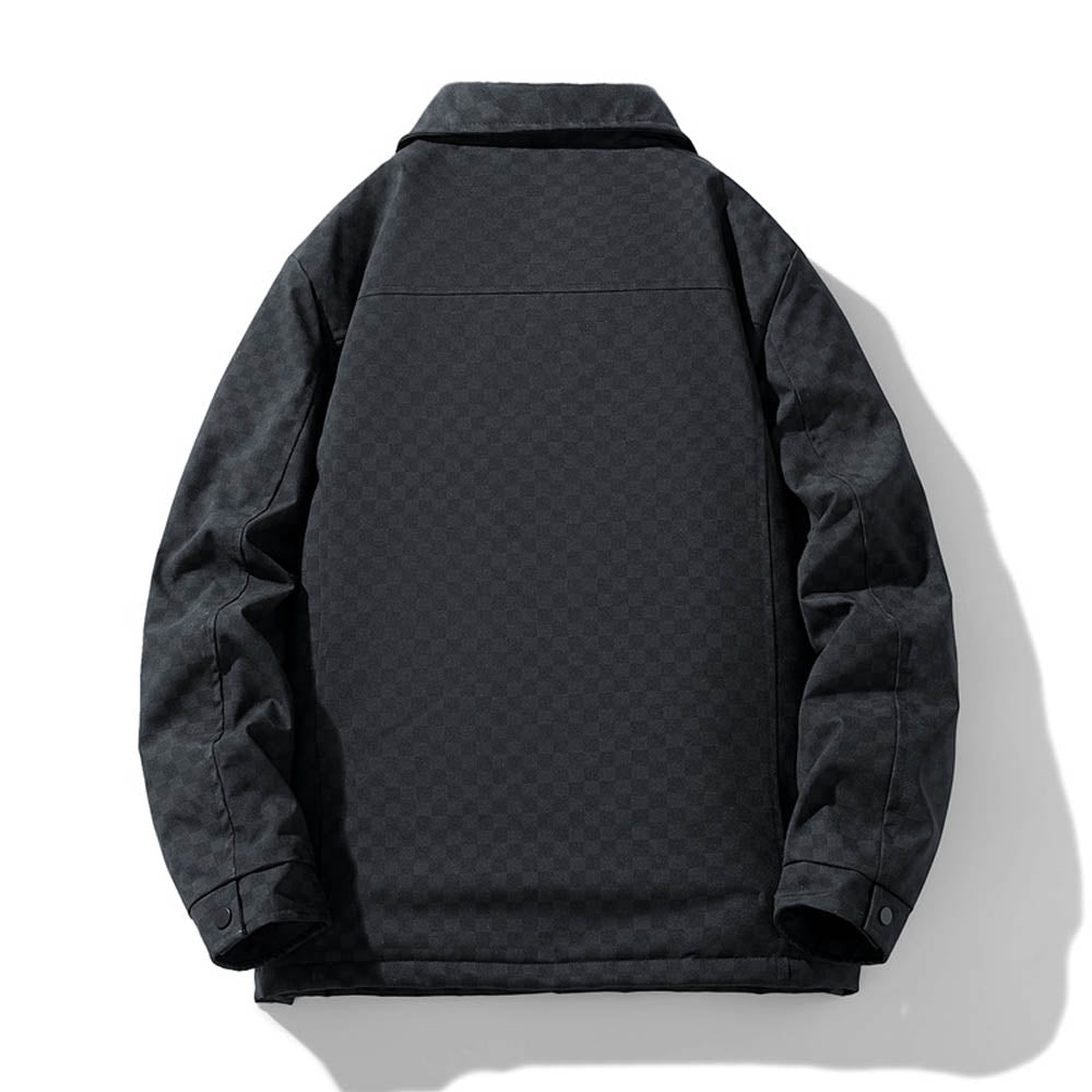 Veste Chemise À Carreaux Avec Fermeture Boutonnée Pour Homme | Idéal Pour Usage Quotidien