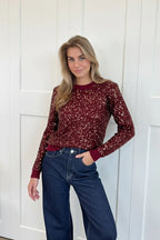 Top À Paillettes Avec Encolure Ronde Pour Femme | Idéal Pour Les Occasions Festives Et Soirées