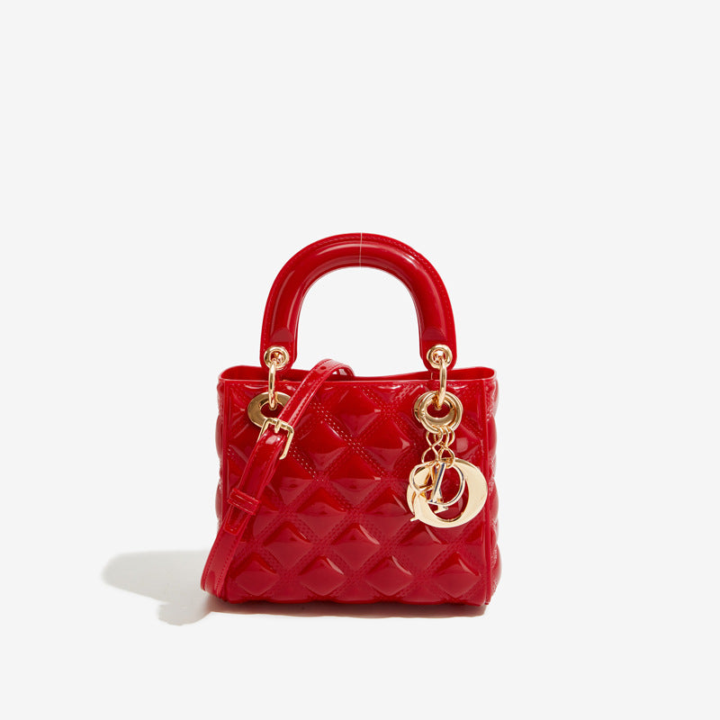 Mini Sac Bandoulière en PVC avec Fermeture Magnétique pour Femme | Idéal pour un Usage Quotidien