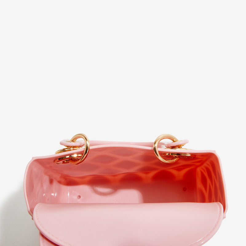 Mini Sac Bandoulière en PVC avec Fermeture Magnétique pour Femme | Idéal pour un Usage Quotidien