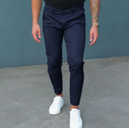 Pantalon Droit pour Homme avec Taille Ajustable | Idéal pour le Bureau ou les Sorties Décontractées