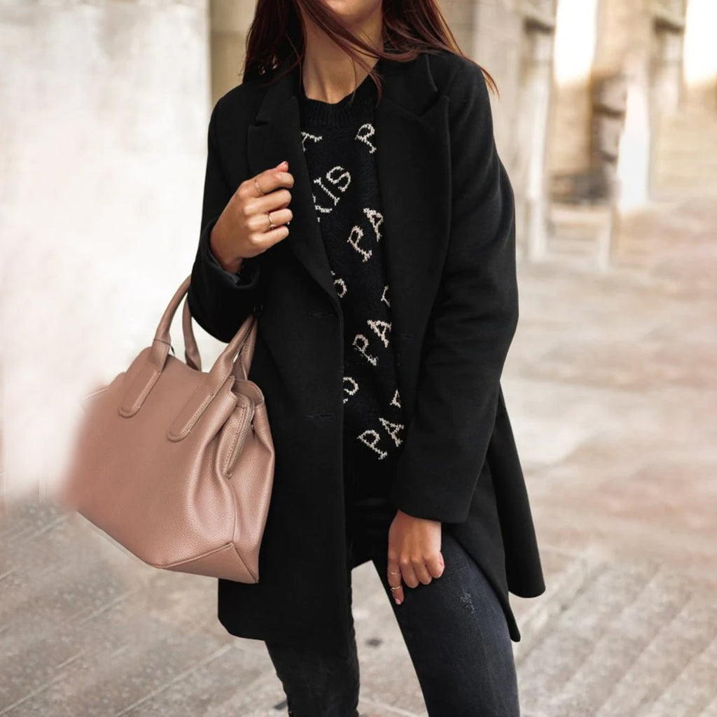 Manteau Long avec Poches pour Femme | Idéal pour l’Hiver
