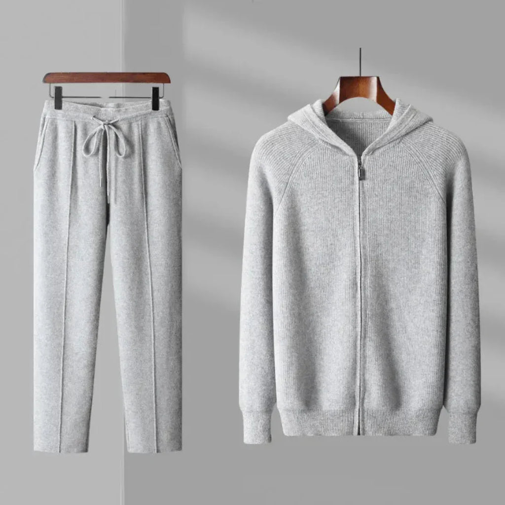 Ensemble Sweat À Capuche Zippé Et Pantalon pour Homme | Idéal pour Usage Quotidien