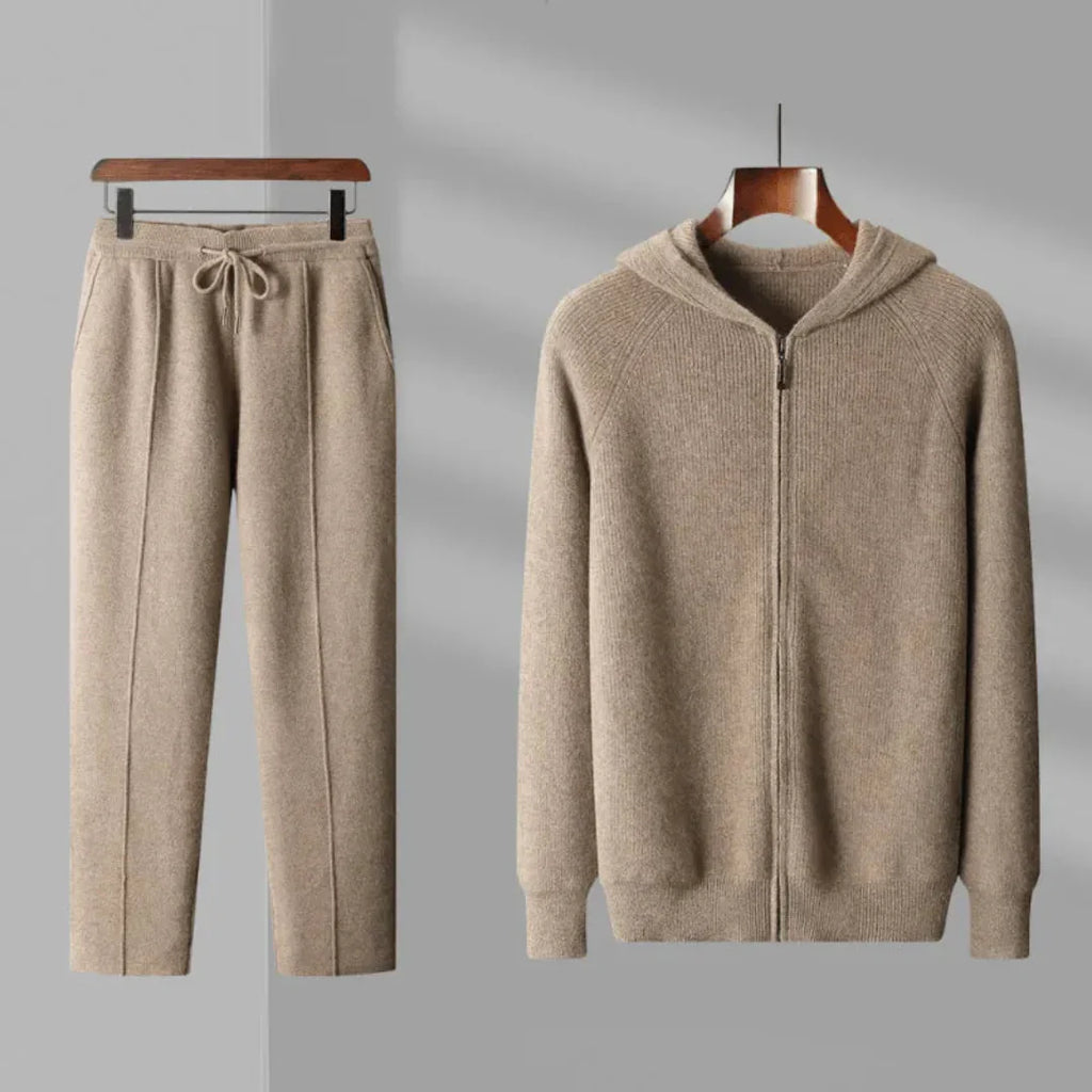 Ensemble Sweat À Capuche Zippé Et Pantalon pour Homme | Idéal pour Usage Quotidien