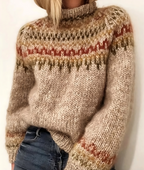 Pull À Col Roulé Avec Coupe Classique Pour Femme | Idéal Pour La Saison Froide