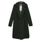 Manteau Long Teddy à Capuche pour Femme | Idéal pour l’Hiver