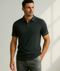 Chemise À Manches Courtes Avec Fermeture Zippée Pour Homme | Idéale Pour Un Usage Quotidien