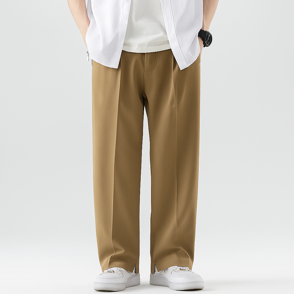 Pantalon D’Été à Coupe Ample pour Homme avec Taille Élastique | Idéal pour un Usage Quotidien