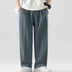 Pantalon D’Été à Coupe Ample pour Homme avec Taille Élastique | Idéal pour un Usage Quotidien