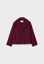 Veste Courte Pour Femme | Double Boutonnage Élégant | Tissu Doux Confortable