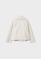 Veste Courte Pour Femme | Double Boutonnage Élégant | Tissu Doux Confortable