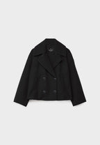 Veste Courte Pour Femme | Double Boutonnage Élégant | Tissu Doux Confortable