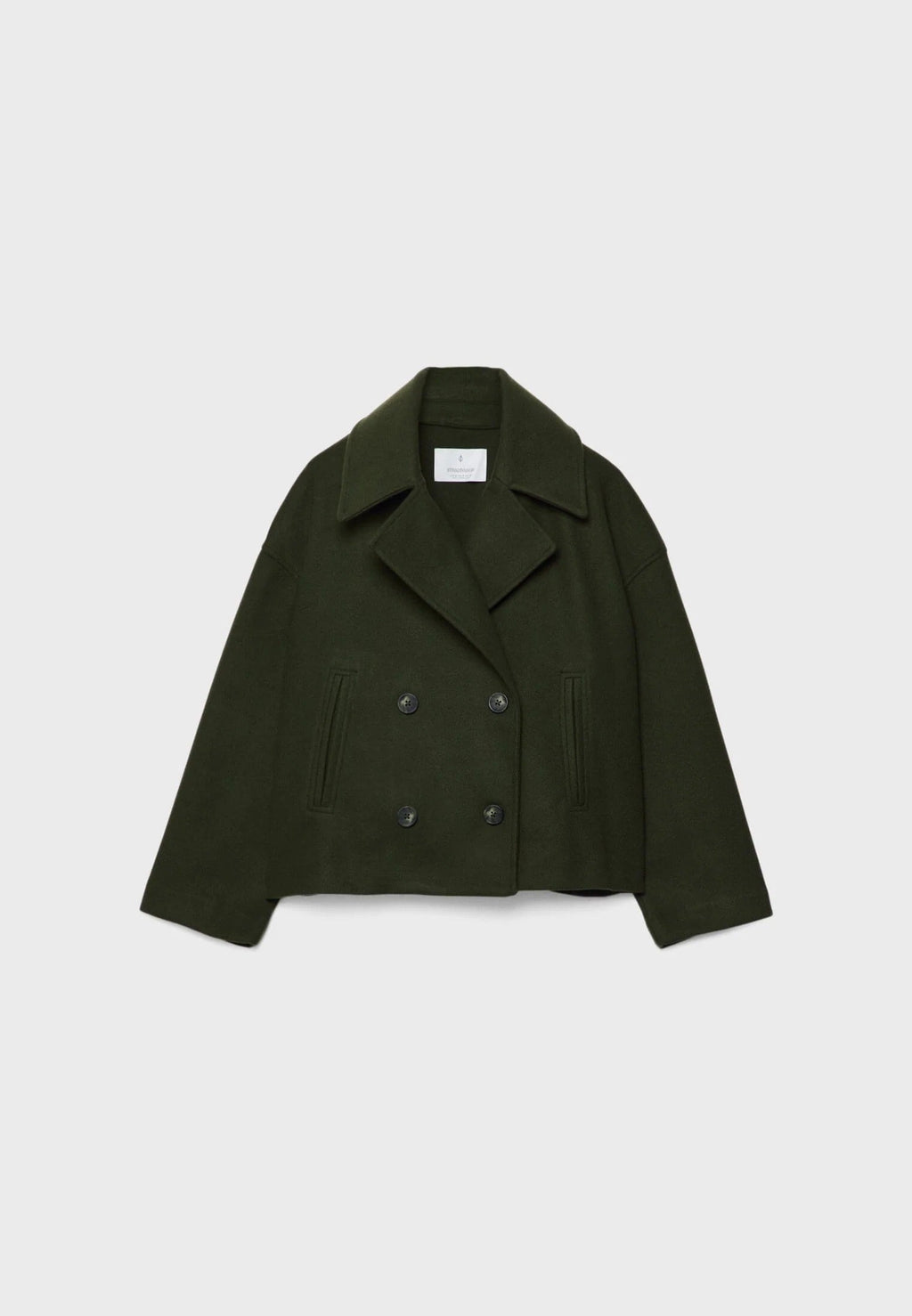 Veste Courte Pour Femme | Double Boutonnage Élégant | Tissu Doux Confortable