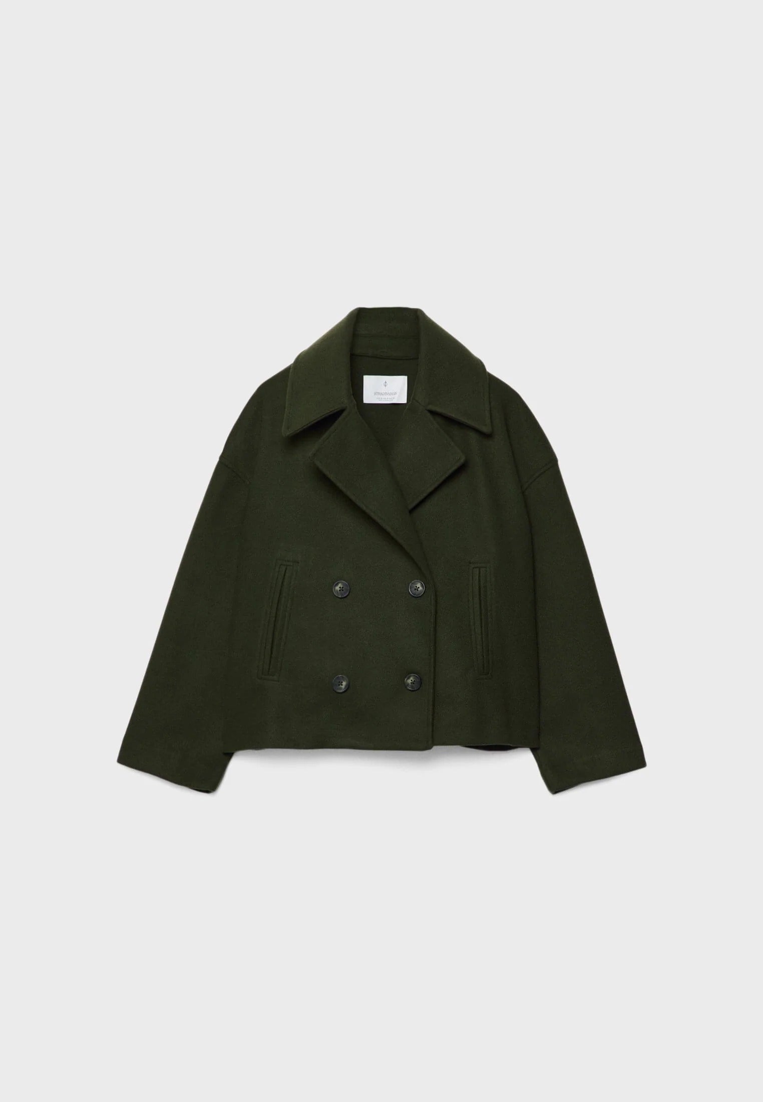 Veste Courte Pour Femme | Double Boutonnage Élégant | Tissu Doux Confortable