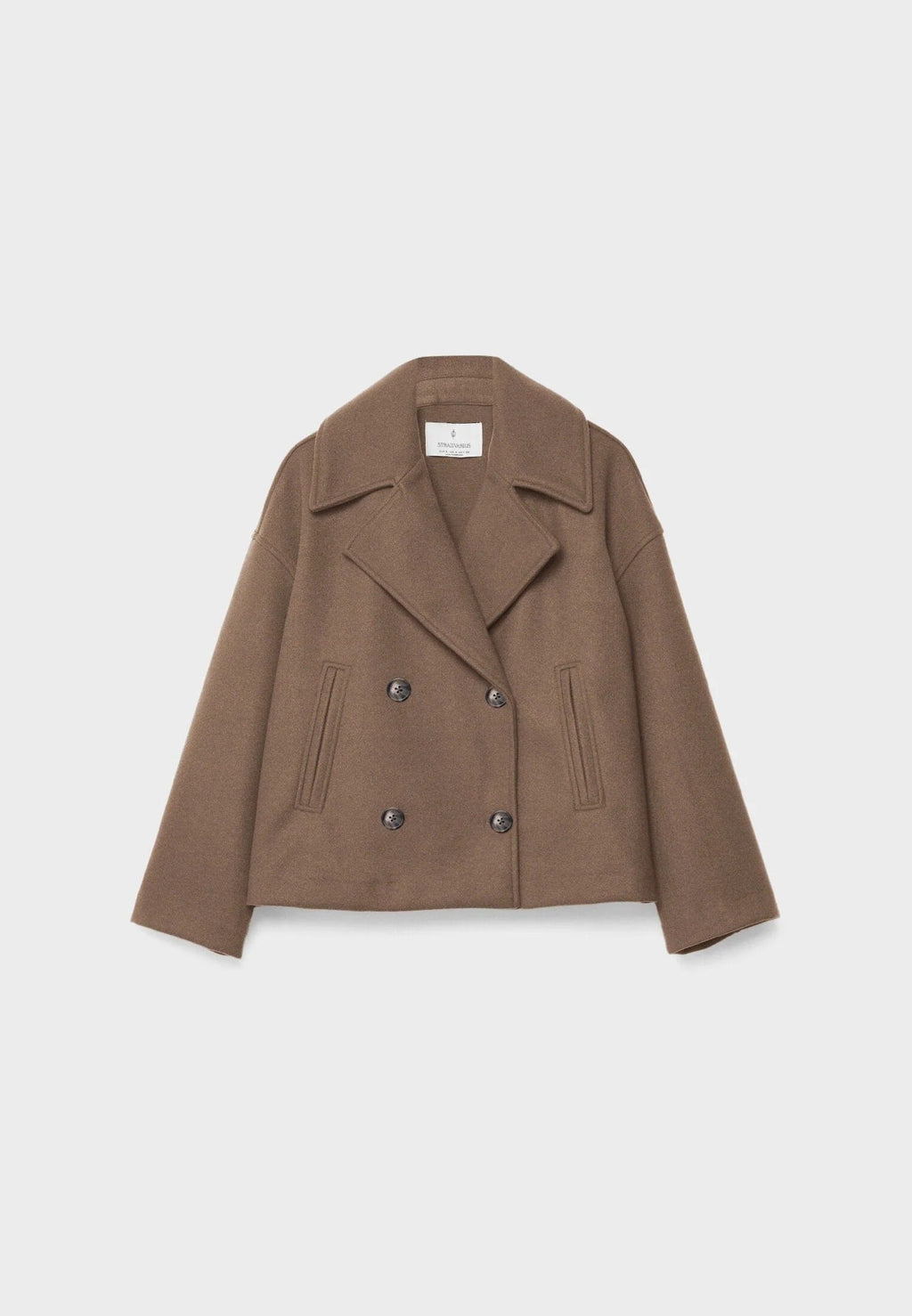Veste Courte Pour Femme | Double Boutonnage Élégant | Tissu Doux Confortable