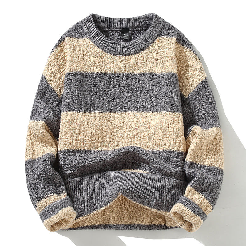 Pull Avec Motif Rayé Horizontal Pour Adultes | Idéal Pour Un Usage Quotidien