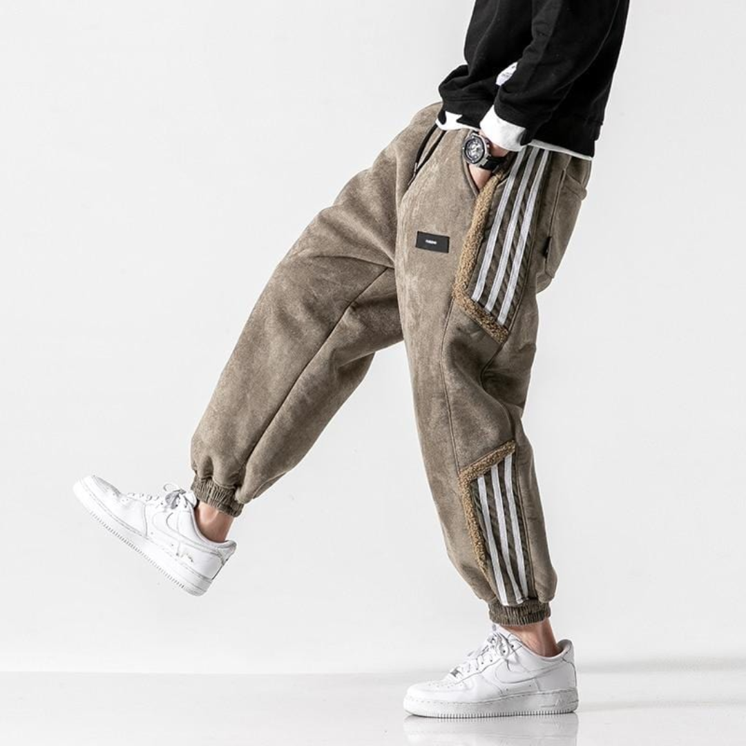 Jogger Décontracté pour Homme avec Taille Élastique | Idéal pour le Sport et le Quotidien