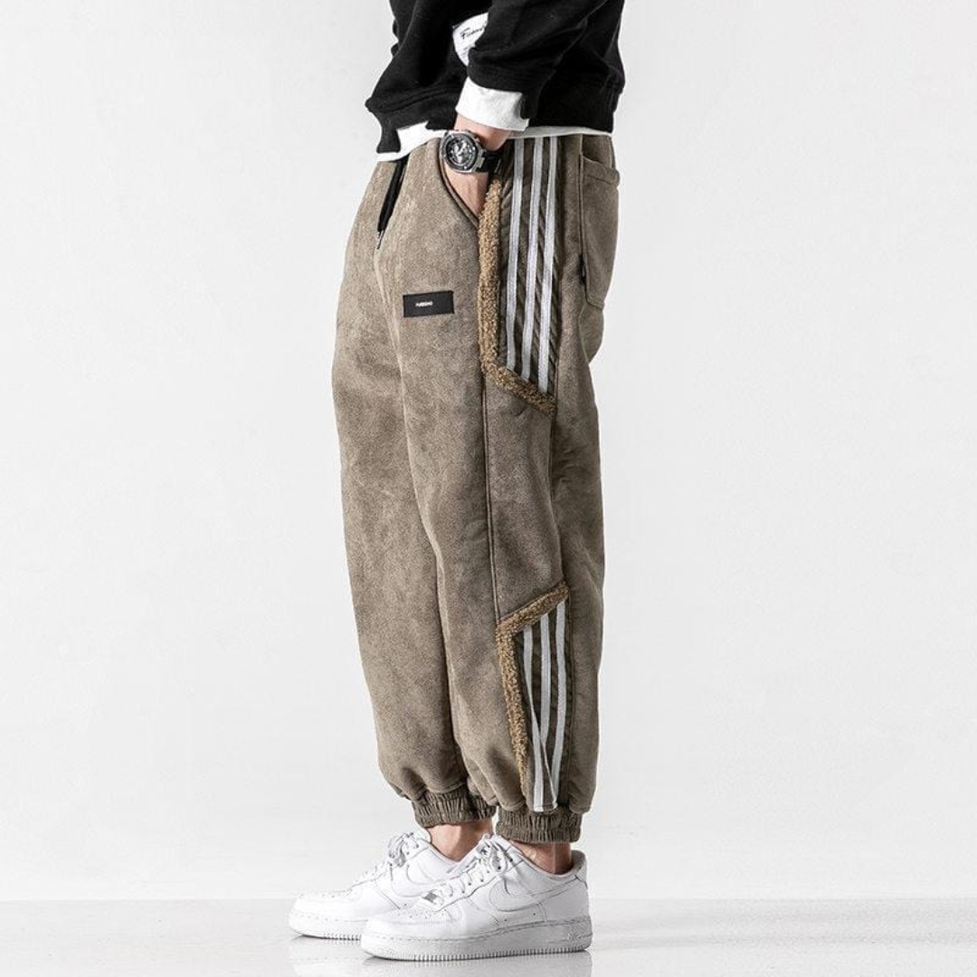 Jogger Décontracté pour Homme avec Taille Élastique | Idéal pour le Sport et le Quotidien