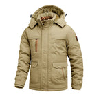 Veste d’Hiver avec Capuche Amovible pour Homme | Adaptée aux Activités en Plein Air