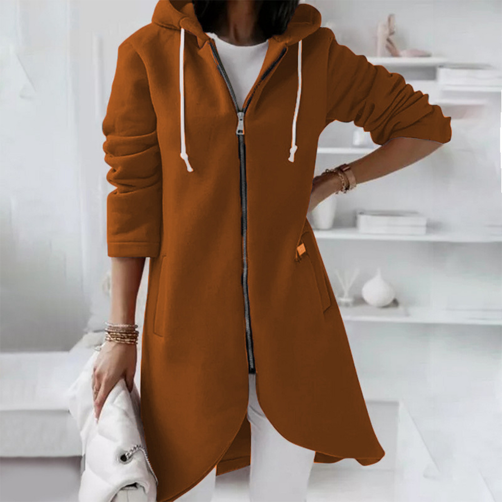 Gilet Long avec Fermeture Ouverte pour Femme | Idéal pour Bureau ou Quotidien