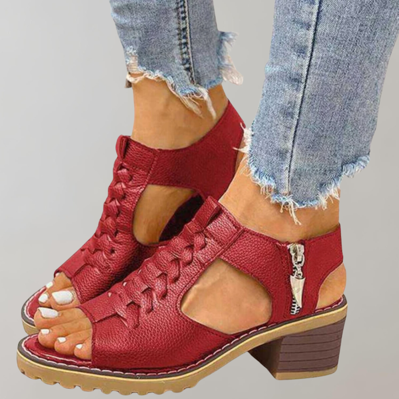 Sandales À Talon Avec Soutien Du Pied Pour Femmes | Idéal Pour L’été