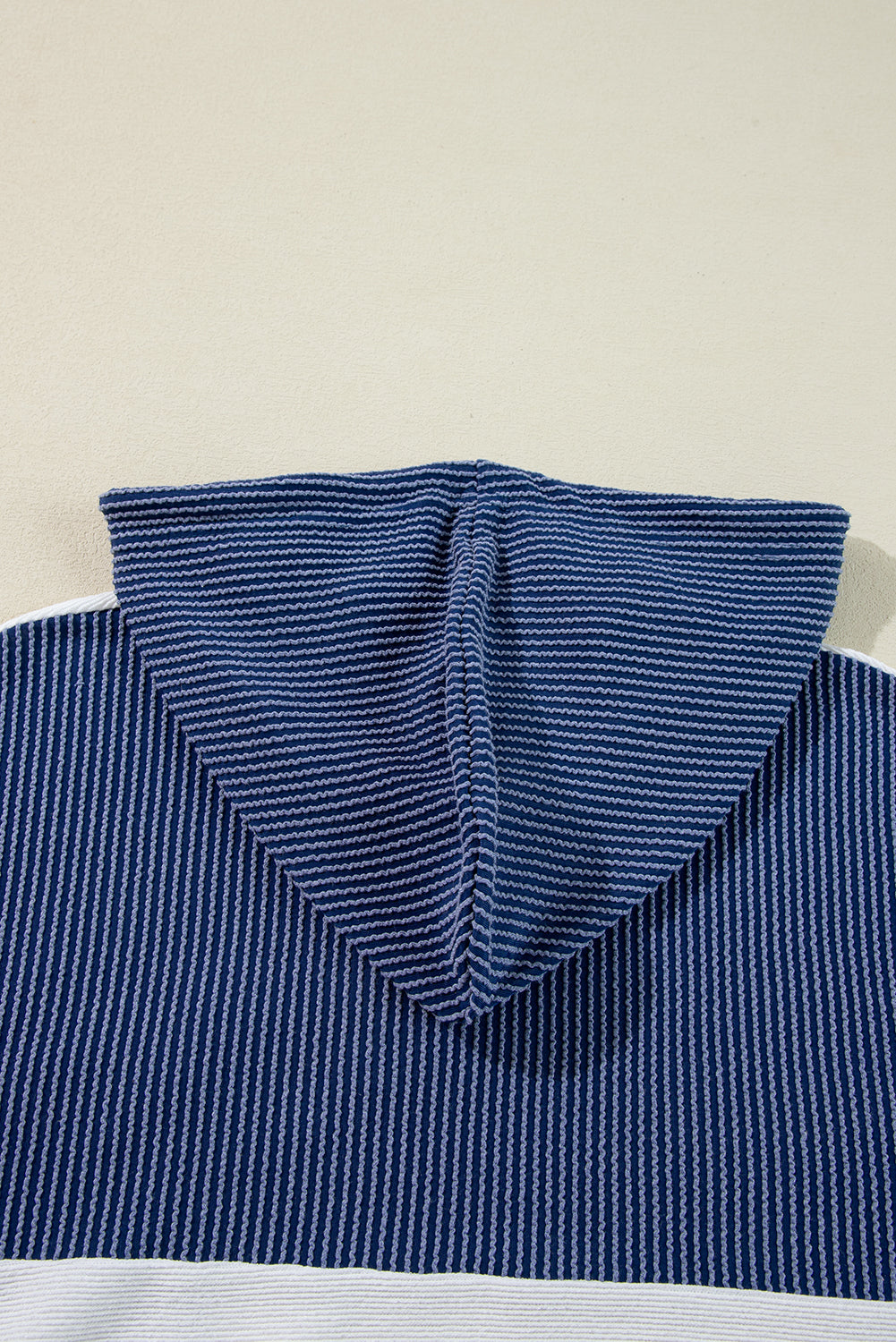Sweat À Capuche À Blocs De Couleur avec Détail Noué Et Cordon Ajustable pour Adulte | Idéal pour Les Tenues Décontractées