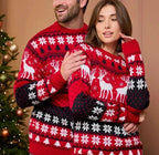 Pull de Noël Unisexe à Motif Festif pour Adultes | Idéal pour les Fêtes de Fin d’Année