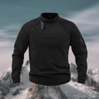 Pull Zippé pour Hommes Avec Poches Fonctionnelles | Idéal pour Les Activités En Plein Air