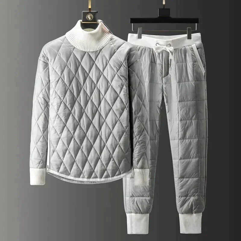 Ensemble Deux Pièces pour Homme avec Haut et Pantalon | Idéal pour les Journées Froides en Hiver