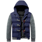 Veste Matelassée avec Capuche Ajustable pour Homme | Idéale pour l’Hiver