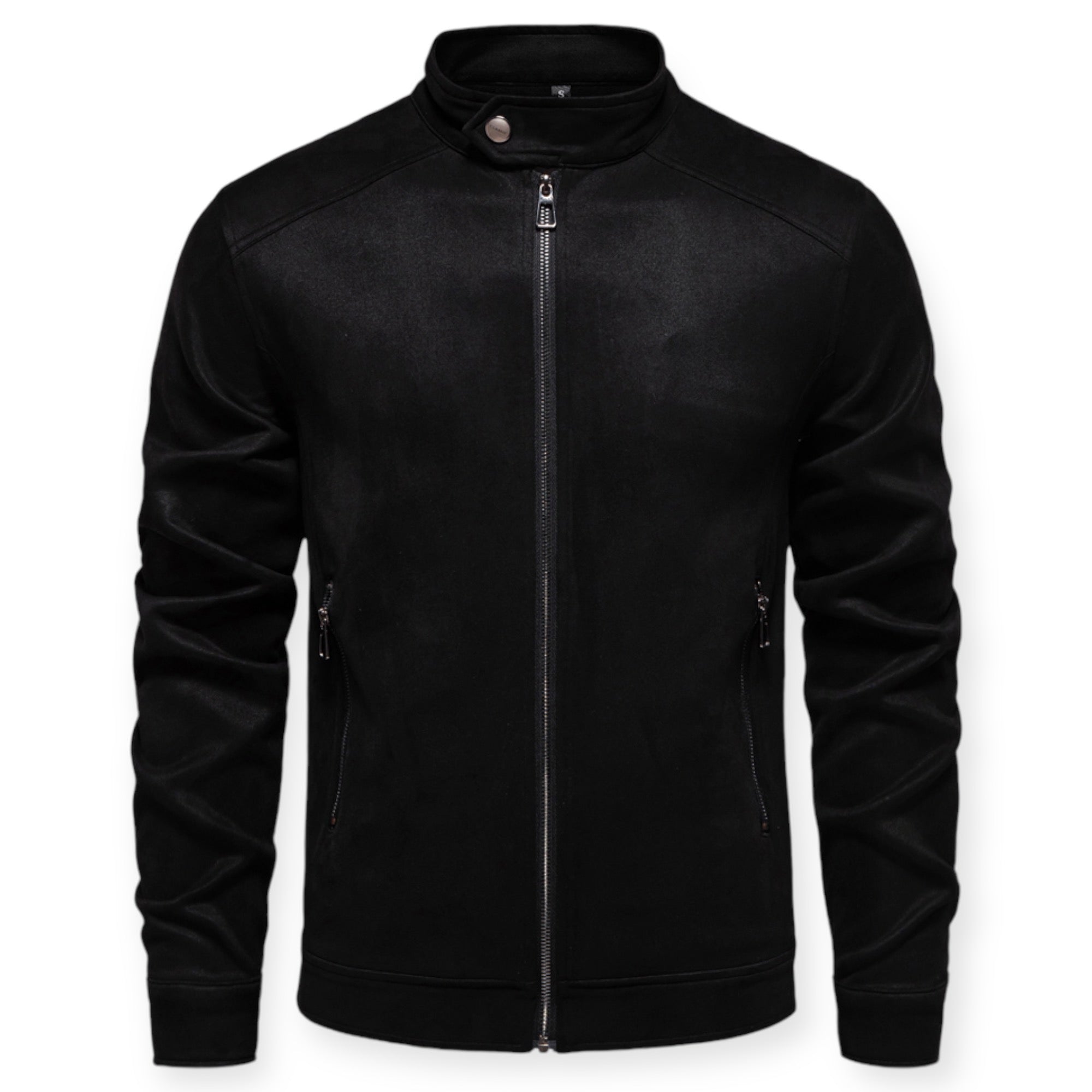 Veste Zippée À Col Montant pour Hommes | Idéale pour Les Sorties Quotidiennes