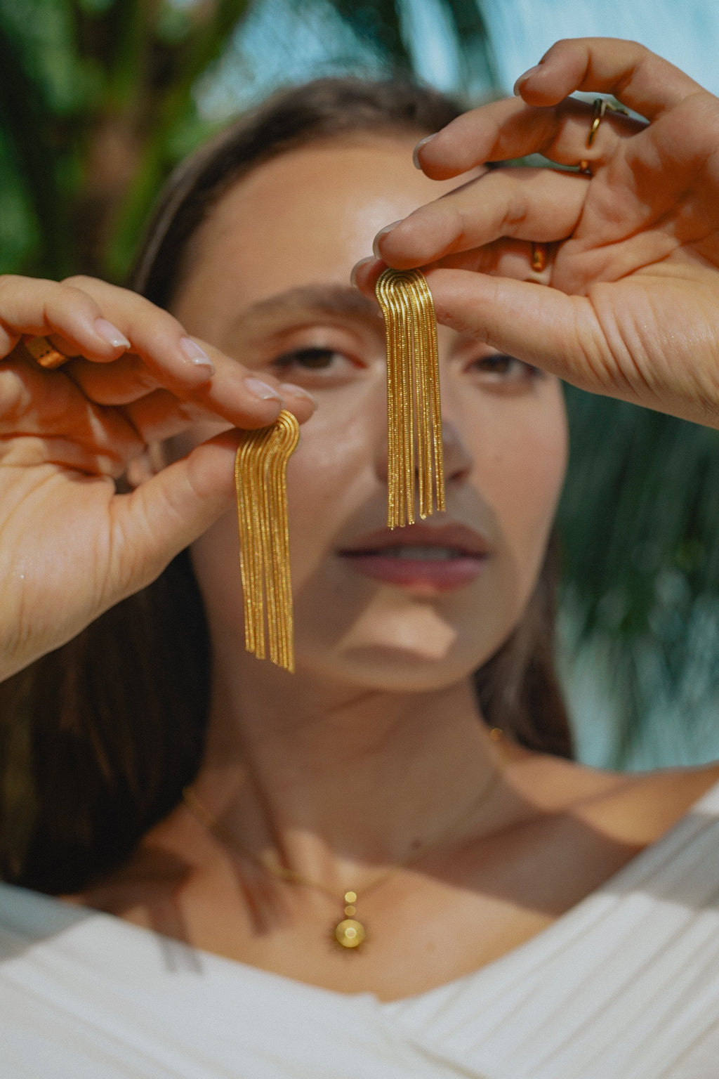 Boucles D’Oreilles Pendantes À Franges Avec Mouvement Fluide Pour Femmes | Idéal Pour Tenues Quotidiennes Et Occasions Formelles