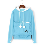 Pull Avec Motif Chat Et Poche Avant Pour Adultes | Idéal Pour Un Usage Décontracté
