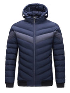 Veste D’Hiver Légère À Motif Matelassé pour Homme | Idéale pour La Saison Froide