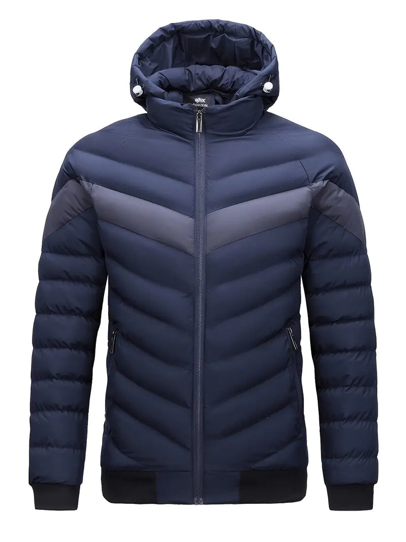 Veste D’Hiver Légère À Motif Matelassé pour Homme | Idéale pour La Saison Froide