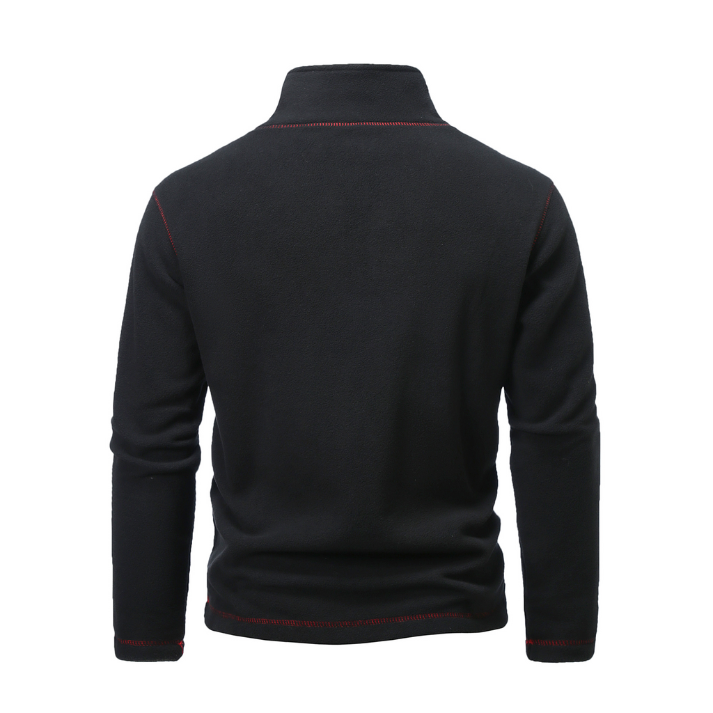Pull Demi-Zip Léger Avec Coutures Contrastées Pour Adultes | Idéal Pour Un Usage Quotidien