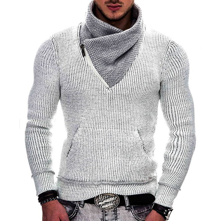 Pull Avec Col Drapé Zippé Pour Adultes | Idéal Pour Un Usage Quotidien