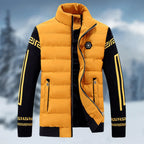 Veste D’Hiver avec Capuche Ajustable Et Fermeture Zippée pour Homme | Idéal pour La Saison Froide