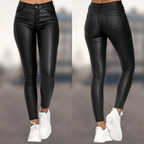 Pantalon à Coupe Ajustée avec Détails Structurés pour Femme | Idéal pour Tenues Habillées ou Décontractées