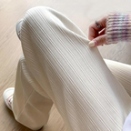 Pantalon Décontracté À Taille Élastique Pour Femmes | Idéal Pour Un Usage Quotidien