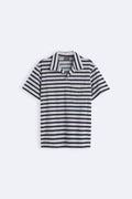 Polo À Rayures En Maille Pour Hommes | Idéal Pour Les Tenues Quotidiennes Et La Saison Chaude
