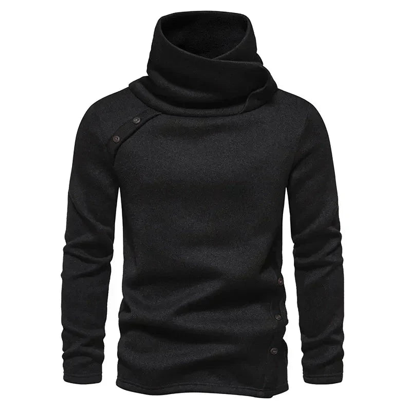 Pull à Col Montant Classique pour Homme | Idéal pour l’Hiver