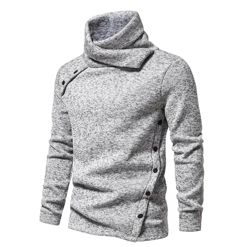 Pull à Col Montant Classique pour Homme | Idéal pour l’Hiver