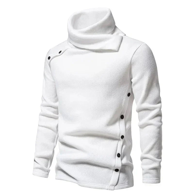 Pull à Col Montant Classique pour Homme | Idéal pour l’Hiver