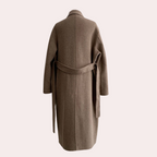 Manteau Long À Double Boutonnage pour Femme | Idéal pour Hiver