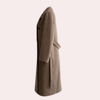 Manteau Long À Double Boutonnage pour Femme | Idéal pour Hiver