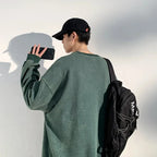 Sweat-Shirt Homme à Coupe Ample pour Usage Quotidien | Idéal pour la Mi-Saison