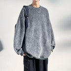 Sweat-Shirt Homme à Coupe Ample pour Usage Quotidien | Idéal pour la Mi-Saison